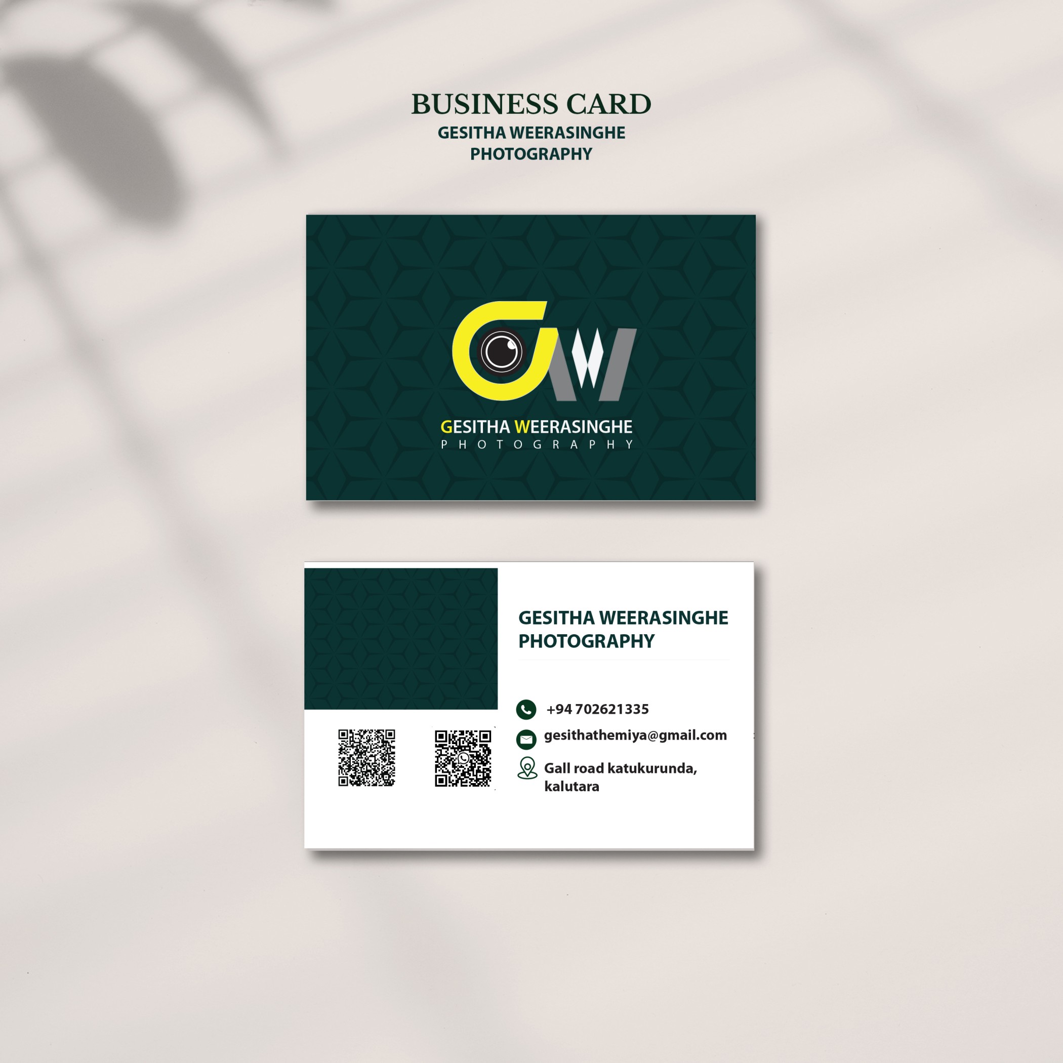 Business Card Design